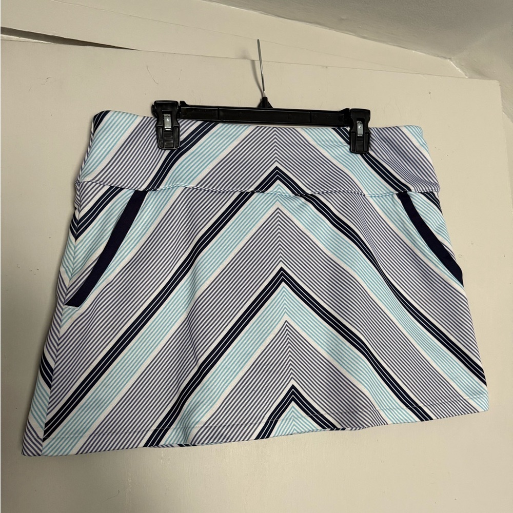 Adidas skort in Light Blue and Navy
